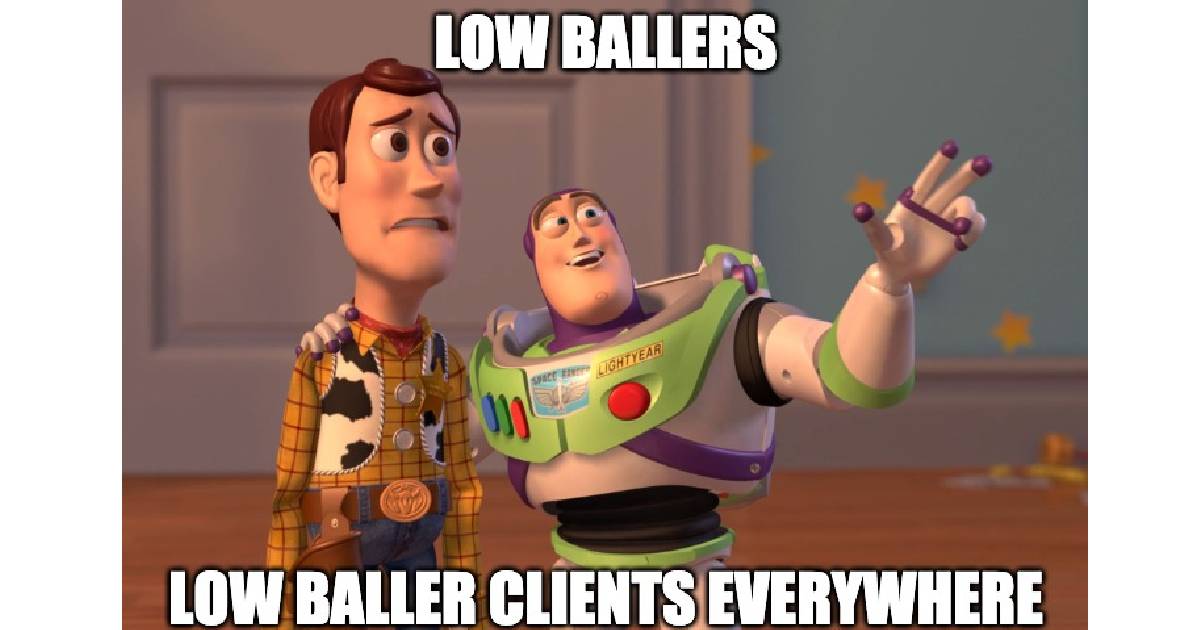 low baller clients