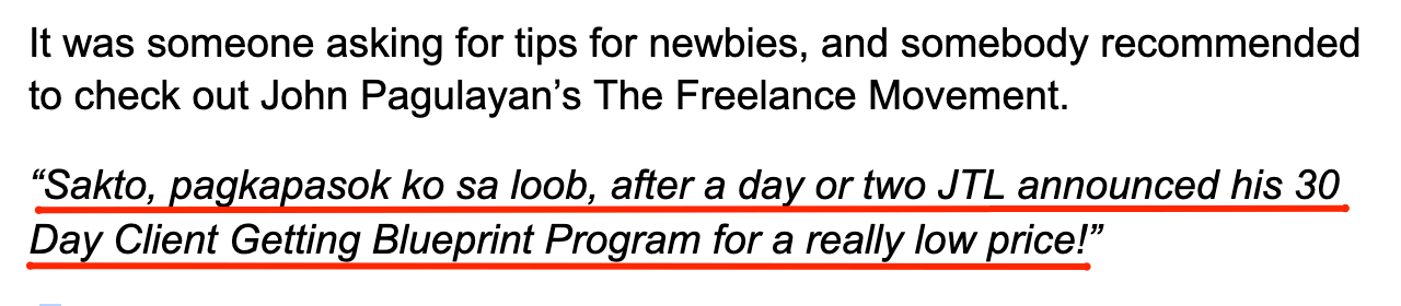 30 Day Before and After Image 3 | The Freelance Movement